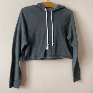 ✨3/$20✨ Divided Women’s Dark Grey Cropped Hoodie